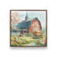 «Spring Barn I» par Nicole DeCamp, reproduction d'art-668713800-668713795-668713791