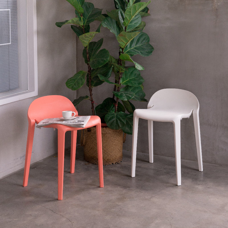 Tabouret bas 18,1 po Gardunio, Saumon