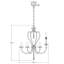 Noi 6 - Light Candle Style Chandelier-9962503