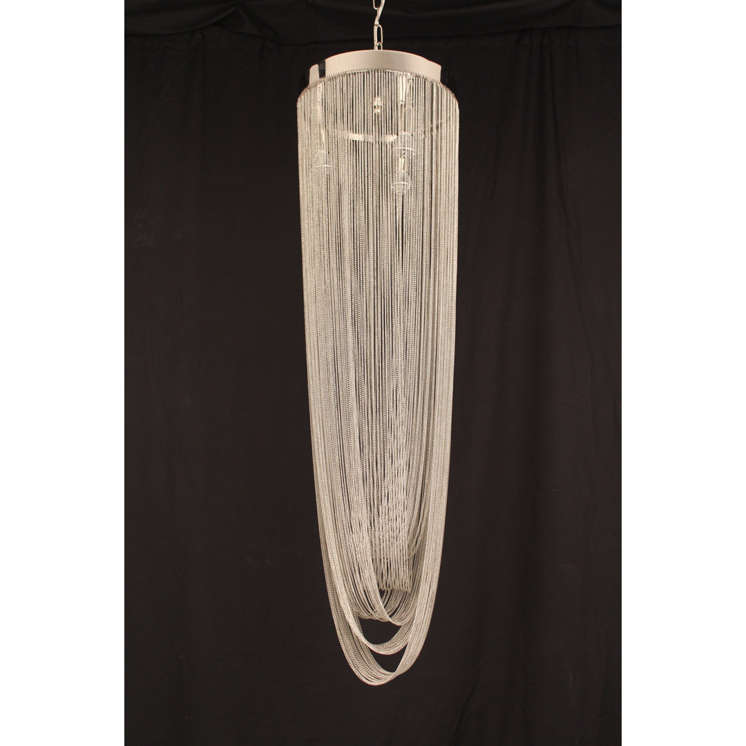 3 - Light Chrome Unique/Statement Pendant