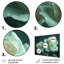 «White Green Mystical Garden Roses - Roses», ensemble de reproduction d'art mural-107188430-107188435