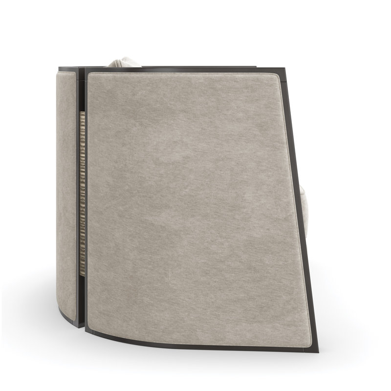 Cut Away Barrel Chair