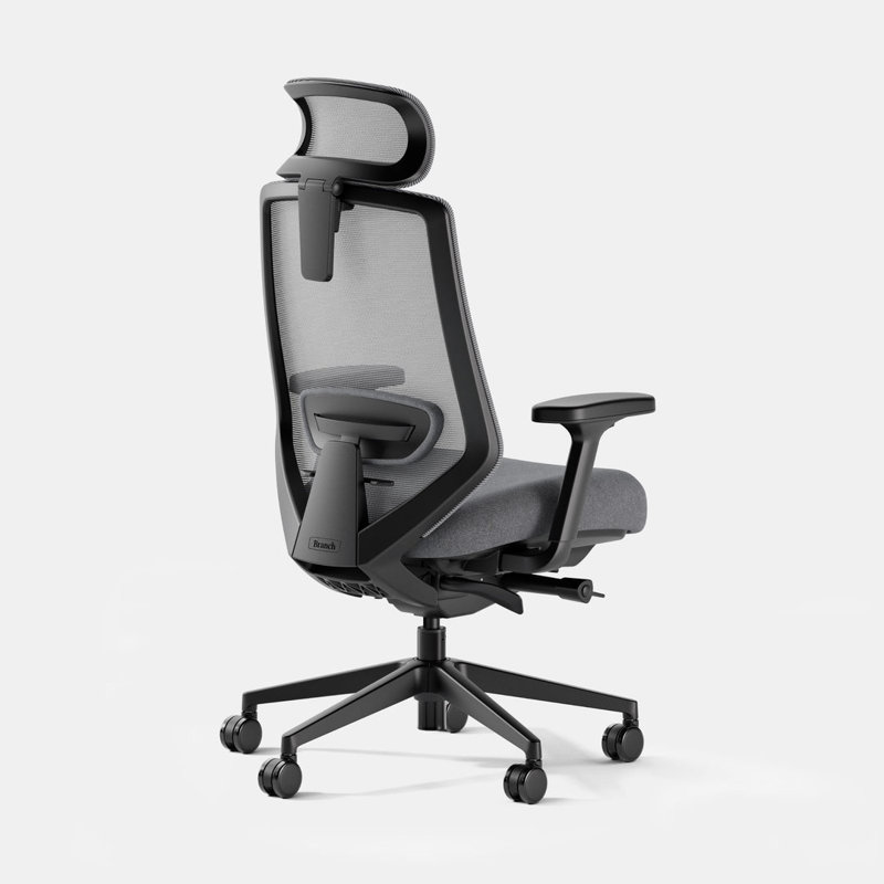 Ergonomic Pro Headrest, Black/Boulder