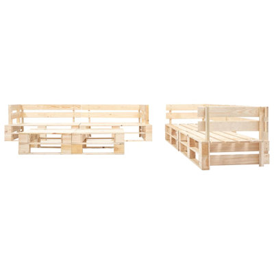 Galles Solid Wood 6 - Person Seating Group