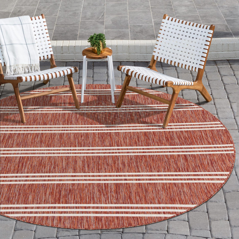 Jill Zarin Anguilla Indoor/Outdoor Rug, Round 13'1"