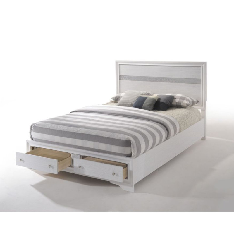 Lit plateforme avec rangement Naima, Grand