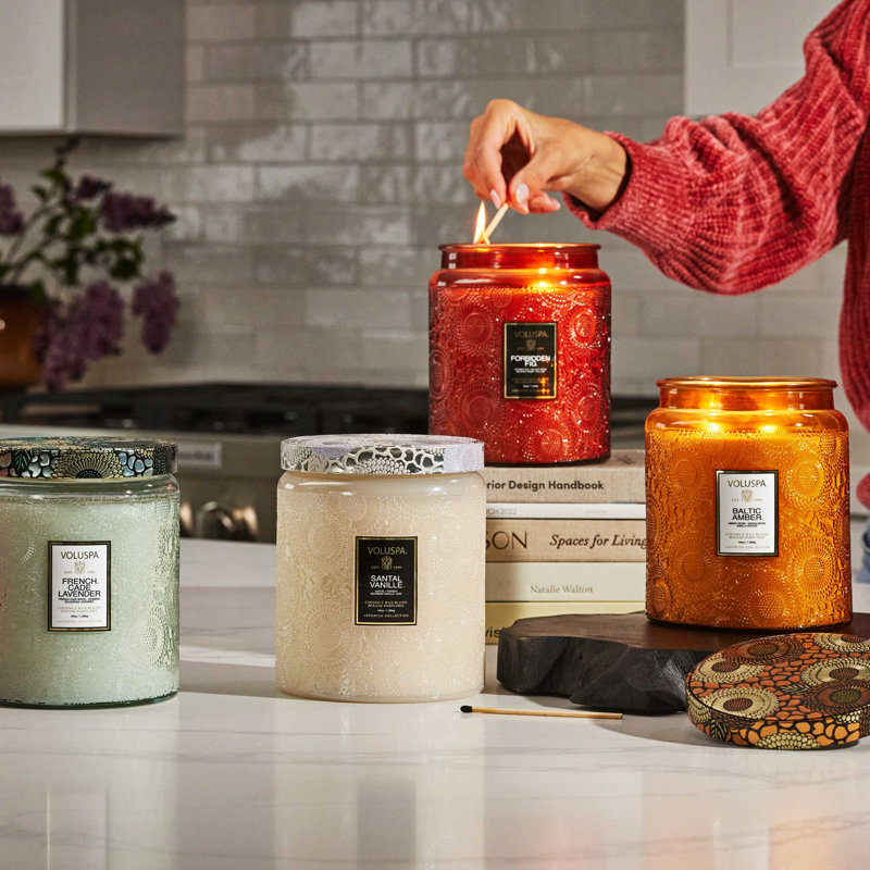 Baltic Amber Luxe Jar Candle