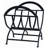 Herwander 22'' W Metal Log Rack