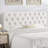Button Tufted Upholstered Headboard Adjustable Height-396459246-396459241