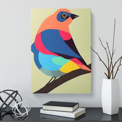 Bird Avant Garde - Wrapped Canvas