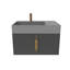 Ensemble de meuble-lavabo mural simple 30 po avec surface solide Amazon-92645202-92645204-94673673