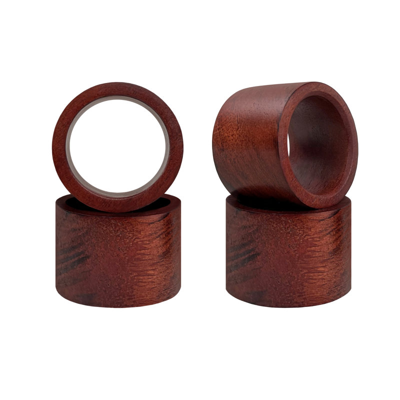 Porte-serviettes en bois massif