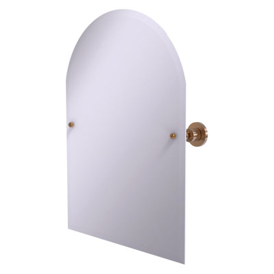 Miroir supérieur arqué 21 "x 26" lera
