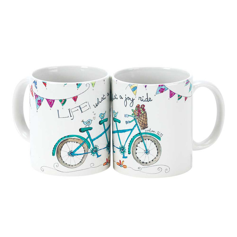 Grande tasse à café life what a joy