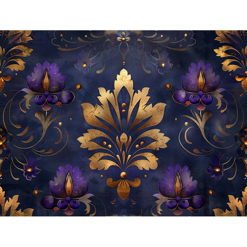 Machine Printed Throw Blanket, 50" x 60"