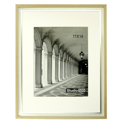 Natural Wood Matte Picture Frame