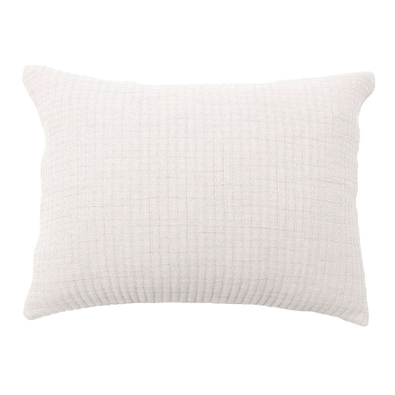Vancouver Lumbar Pillow Cover & Insert, Cream