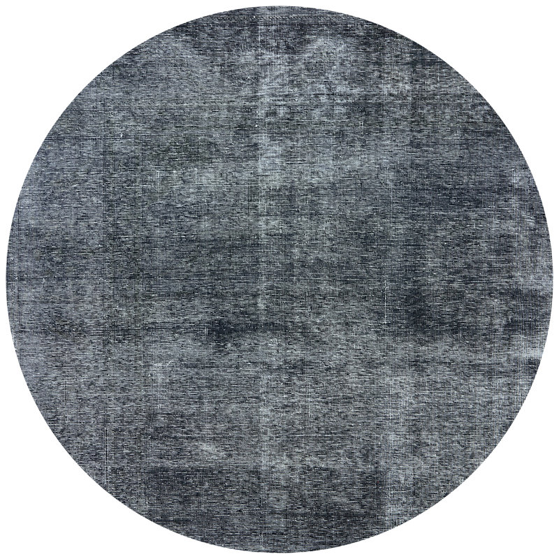Hubler Abstract Indoor Rug, Round 3'