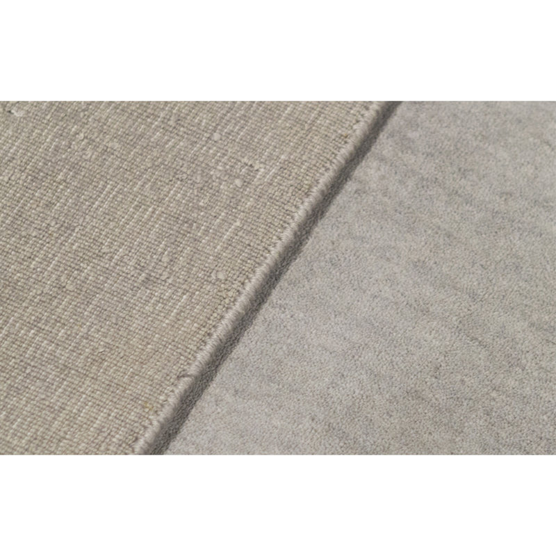 Wool Area Rug in Gray, Rectangle 5'10" x 9'3"