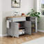 Wood Kitchen Island-1126771675