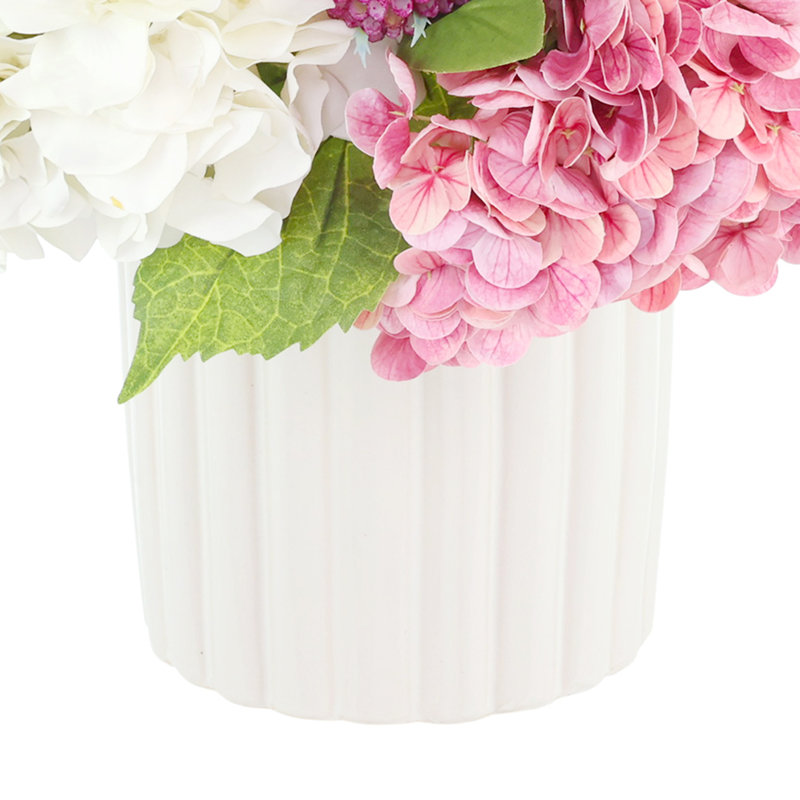 Hydrangea and Dahlia Centerpiece
