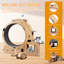 Roue de course pour chats pour le plaisir en intérieur - La construction stable et sécuritaire 61 améliore le niveau d'esprit du chat