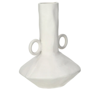 Vase en aluminium blanc cassé Trulli