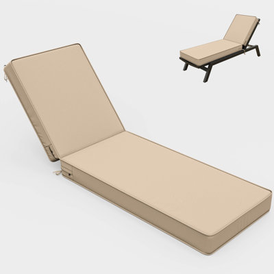 Outdoor Chaise Lounge Chair Cushion