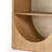 Macneil 84" H 4-Shelf Oak Bookcase -92456247