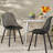 Modern Outdoor Chair - Lily Chair In Black Polypropylene With Stable Frame And Finish, Seating Structure Material-1891917685
