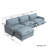 Gracey  4-Piece Modular Linen Power Reclining Sectional Sofa With Zero-Gravity-1809652967-1809509878