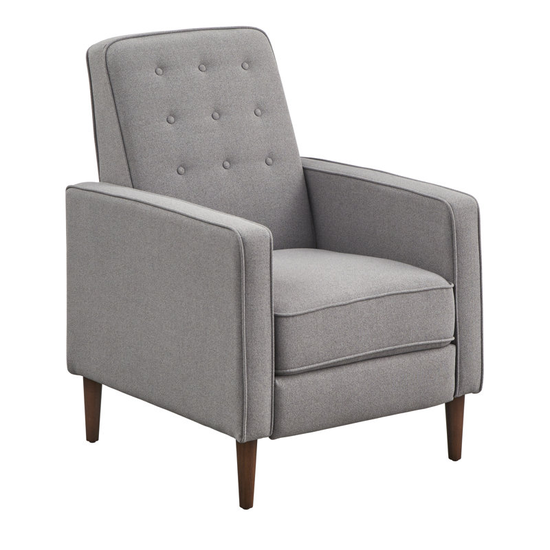 Fauteuil inclinable Gjuro, Mélange de polyester gris