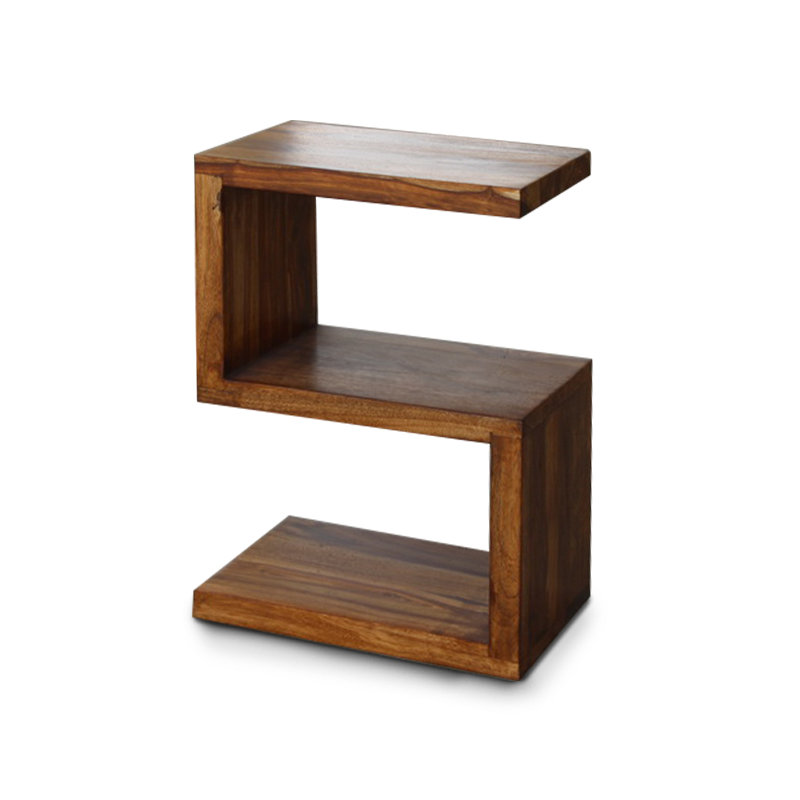 Grand Isle Solid Wood End Table, Honey