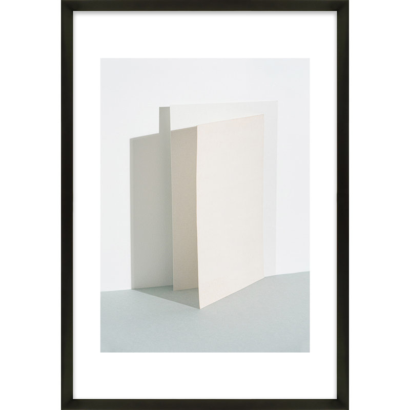 Clean Slate As An Object 2 Print by Svetlana Smirnova, 20" H x 14" W x 1.25" D, Black Framed
