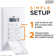 myTouchSmart Simple Set 24-Hour In-Wall Digital Timer