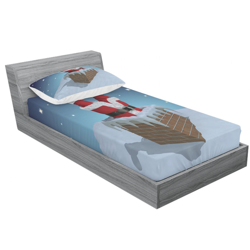 Microfiber Sheet Set, Twin XL Sheet Set with Fitted Sheet