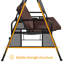 3 Person Porch Swing with Canopy