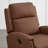 Shamelia 38.2'' W Modern Manual Swivel Glider Recliner with Nailhead Trim-1327431067