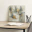 Reproduction d'art abstraite sur toile dorée-553678026
