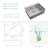 30" L x 22" W Drop-In Single Bowl Stainless Steel Kitchen Sink with Basket Strainer and Sink Grid-105735350-124212328