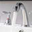 Widespread 2-handle Bathroom Faucet with Drain Assembly-70325904