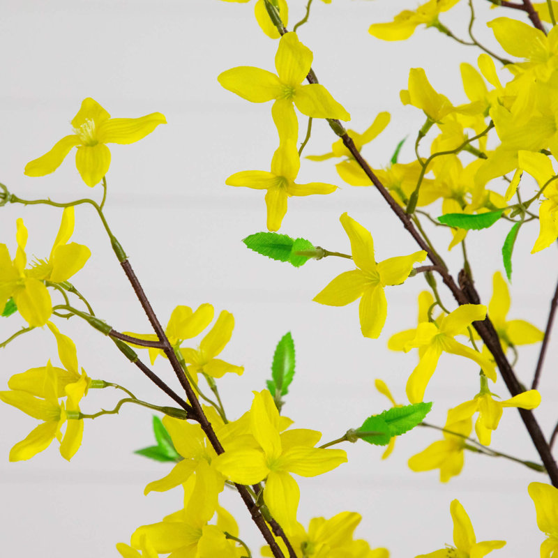 Artificial Forsythia Tree, 72" H x 25" W x 25" D