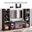 Celsea TV Stand Fireplace for TVs up to 70" Fireplace