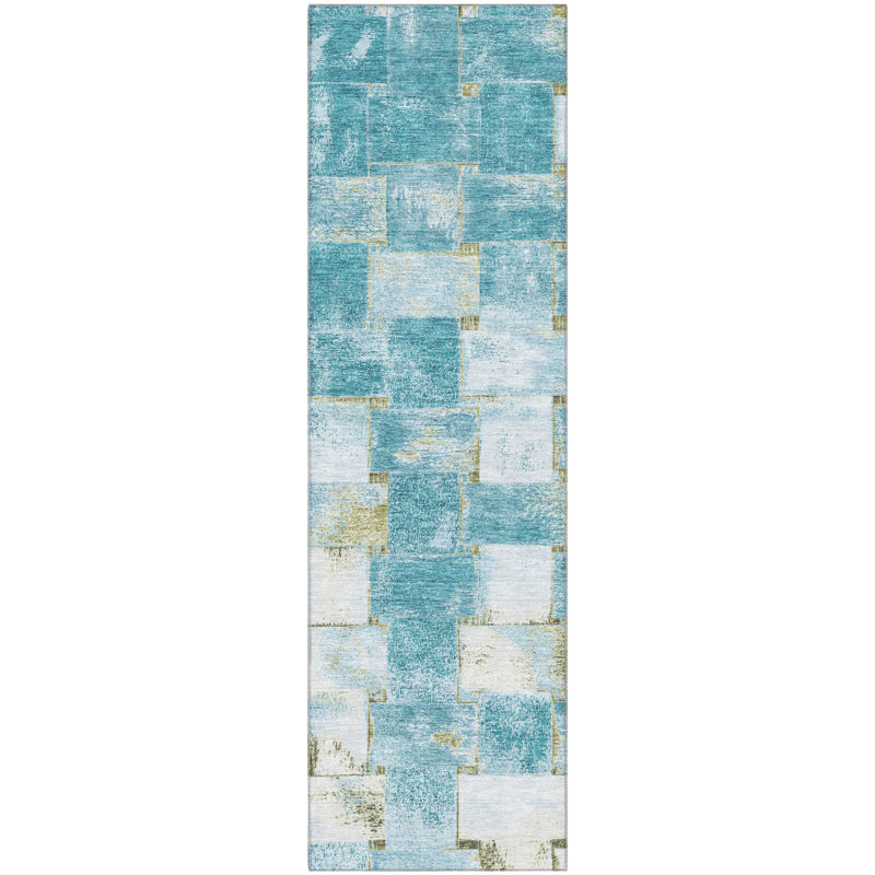 Premium Machine Washable Mouton Stripes Rug, Runner 2'3" x 7'6"