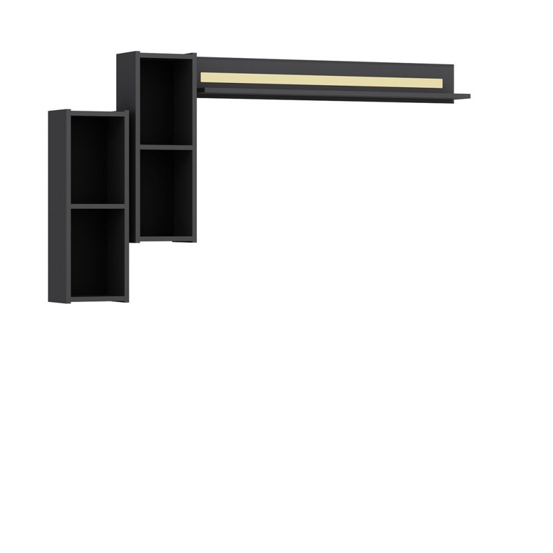 Locelso Floating Shelf, Grey