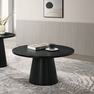 Table basse ronde de style contemporain moderne