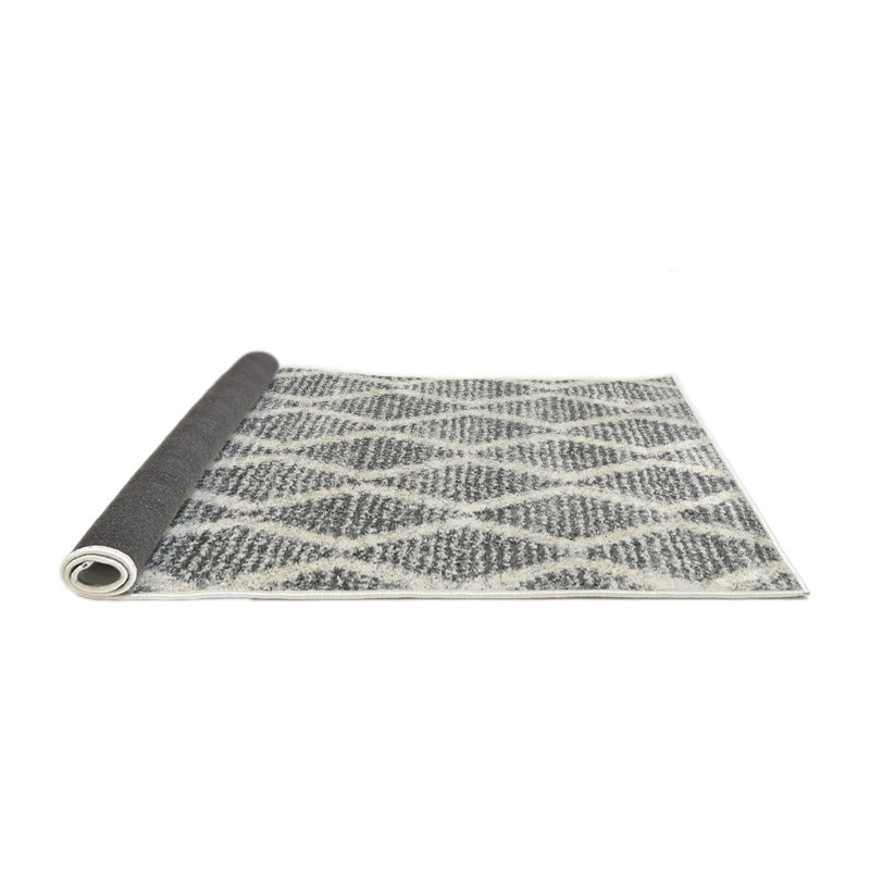 Geometric Indoor Rug, Square 5'