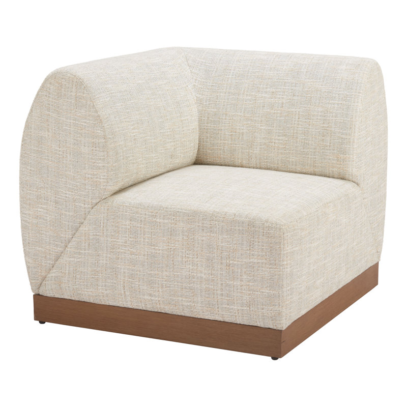 Chaise d'angle Christy beige