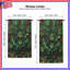 Rideaux de fenêtre à motif floral rouge, voilages et voilages à motif floral - 1 panneau-1484216584-1484216586