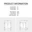 Ensemble de meuble-lavabo autoportant 24 po avec comptoir en céramique 24 po-2102912458